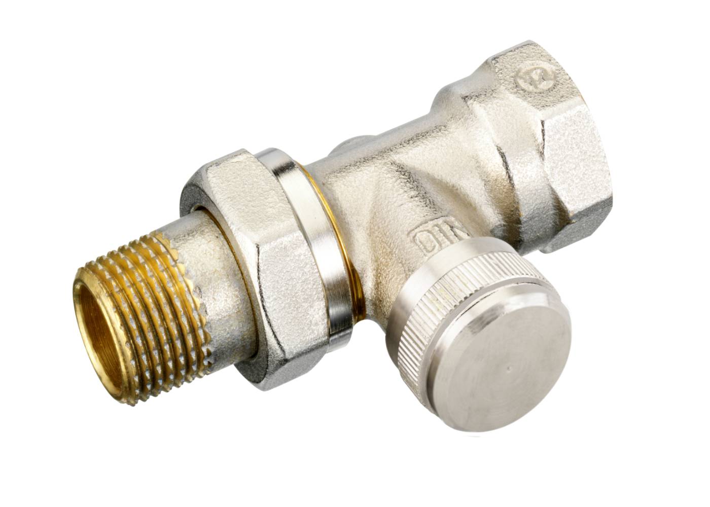 Ридан LV 003L0146R — Клапан запорный для бокового присоединения к радиатору, Ду 20, прямой