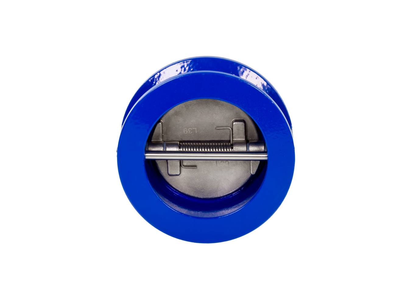 Ридан NVD-895R 082X8499R — Затвор обратный межфланцевый пружинный двустворчатый, PN16, DN125, чугун GJL250