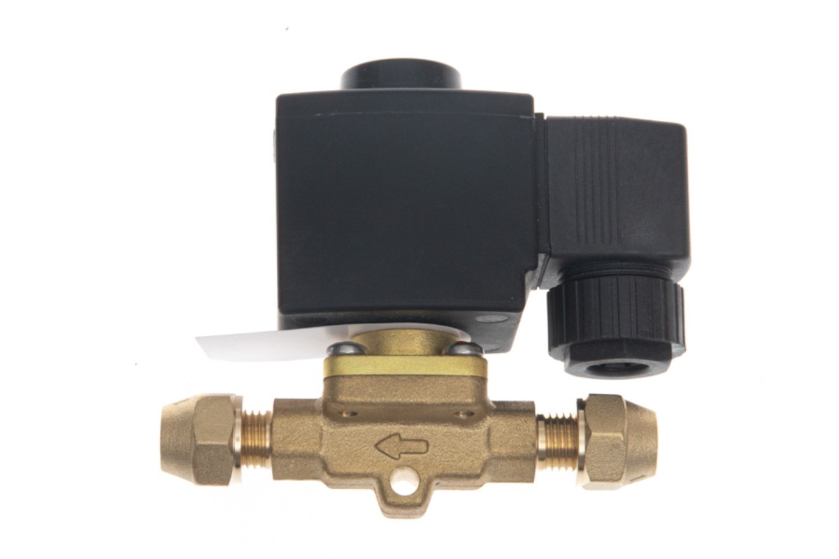 Ридан EVR 3 032F8107R — Клапан электромагнитный переменного тока НЗ, DN6, присоединительные патрубки 1/4&quot;, под отбортовку