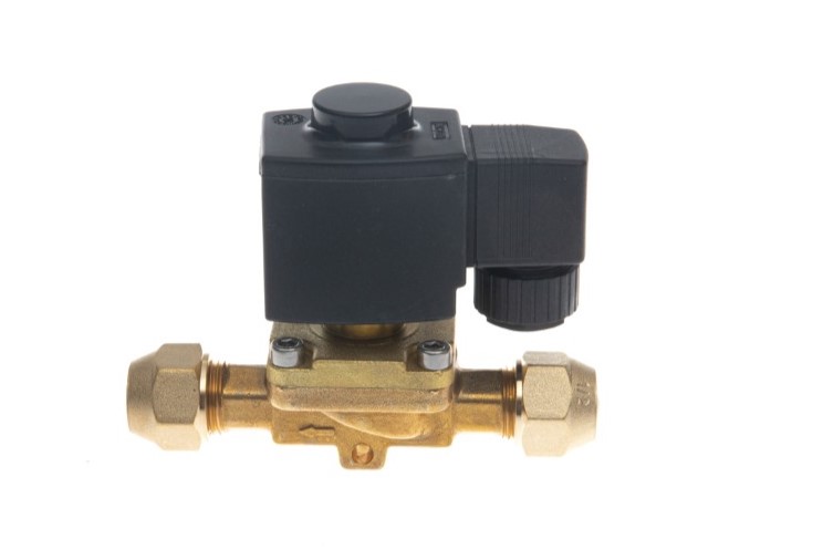 Ридан EVR 10 032L8095R — Клапан электромагнитный переменного тока НЗ, DN12, присоединительные патрубки 1/2&quot;, под отбортовку