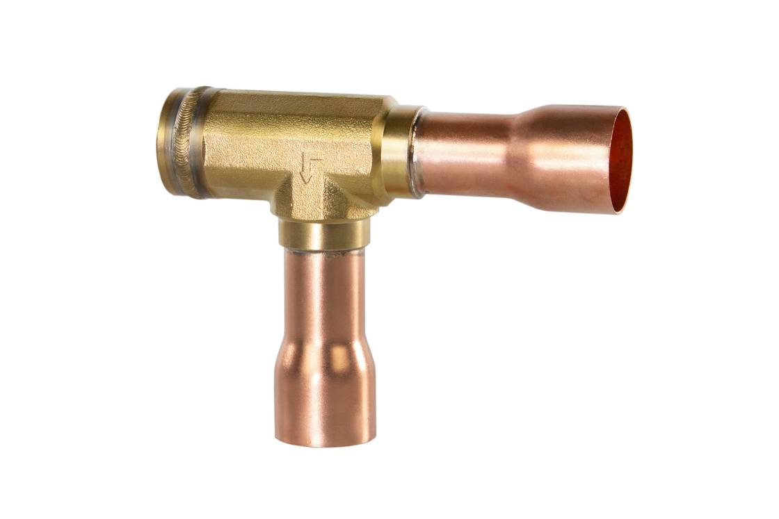 Ридан 020-1029R — Клапан обратный угловой NRVH 28s, присоединительные патрубки 1&quot;1/8, под пайку