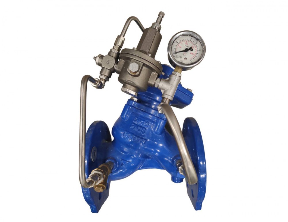 Ридан C101-R 082X6107R — Регулятор давления «после себя» в сборе DN250, PN16 (диапазон настройки: 0,5...8 бар)