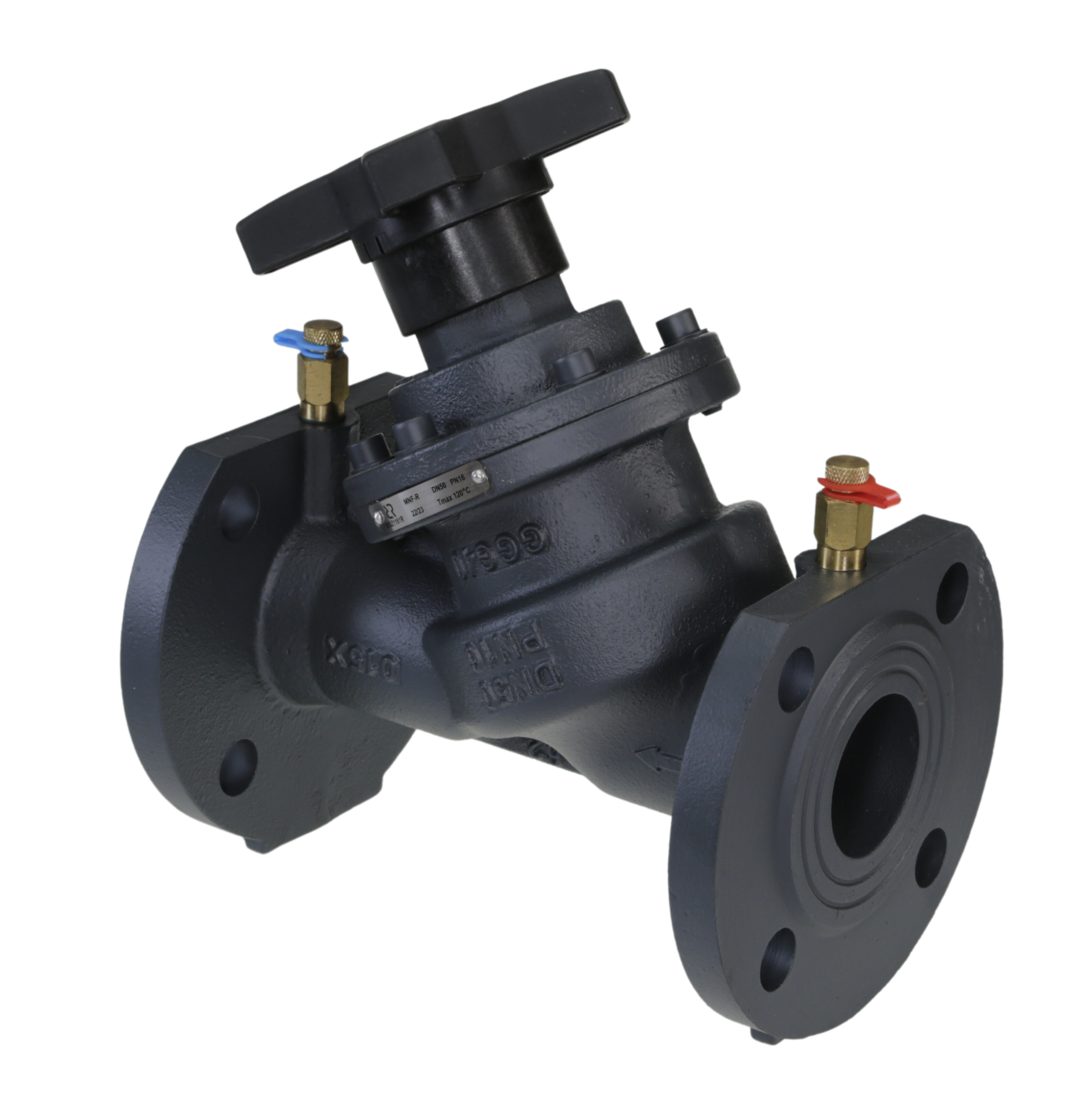 Ридан MNF-R 003Z1170R DN50 — Ручной балансировочный клапан, фланцевый, PN25, Tmax 150 °C