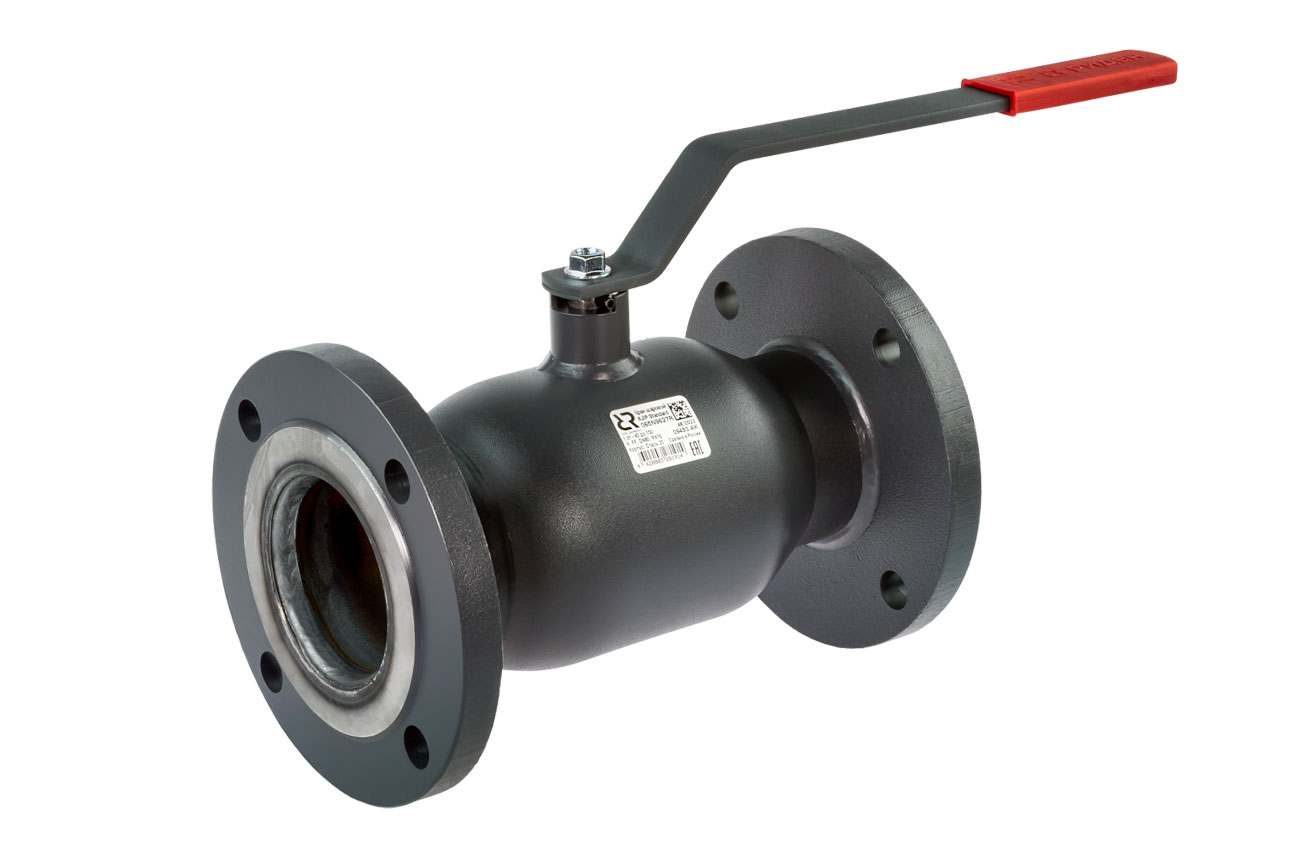 Ридан RJIP Standard 065N9620SR — Кран шаровой FF DN15 PN16 (фланцевый, с рукояткой, стандартный проход)