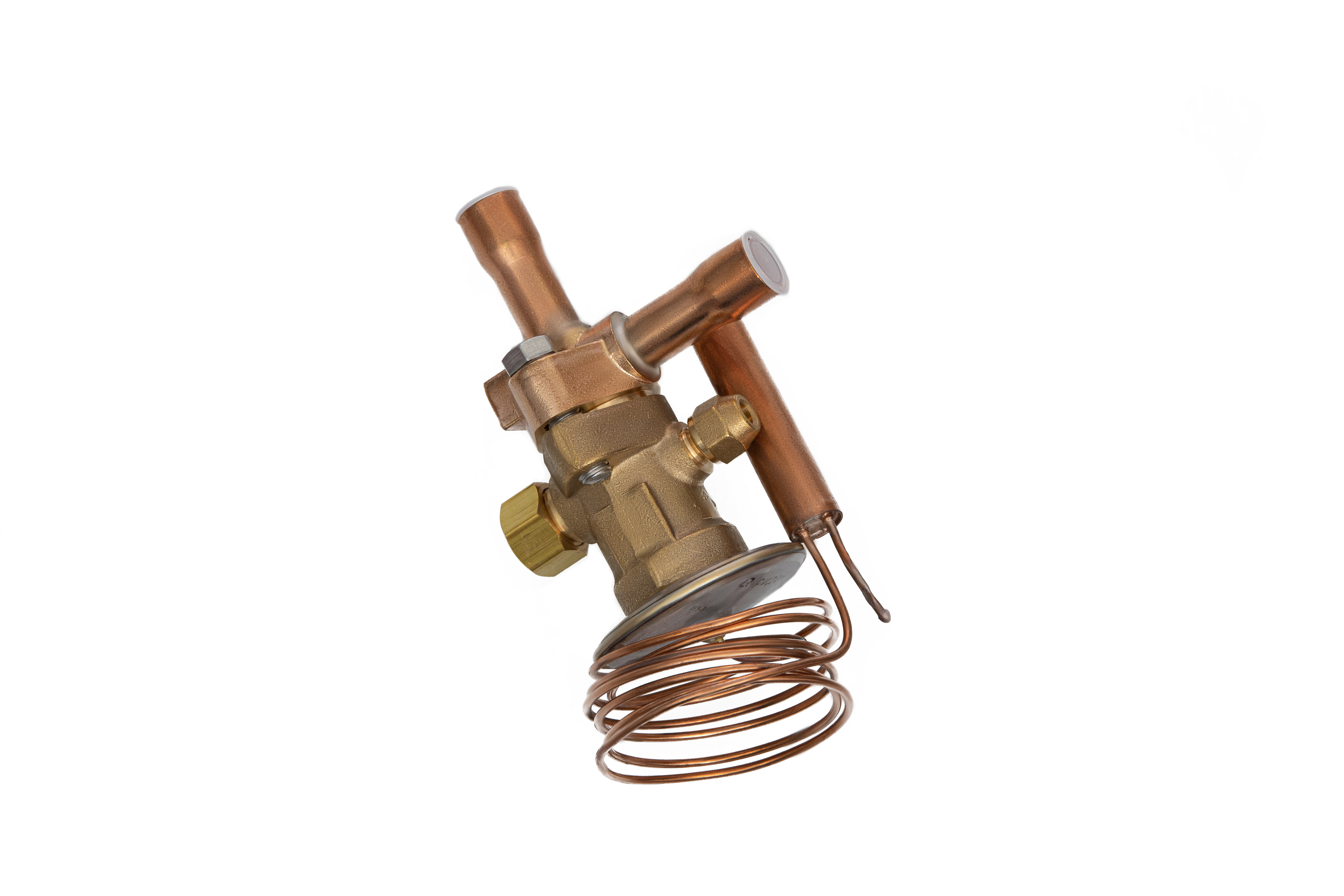 Ридан 069B4101R — Клапан терморегулирующий TE5-1, R407C, T кипения -40...10 ℃, угловой, присоединительные патрубки 5/8&quot;