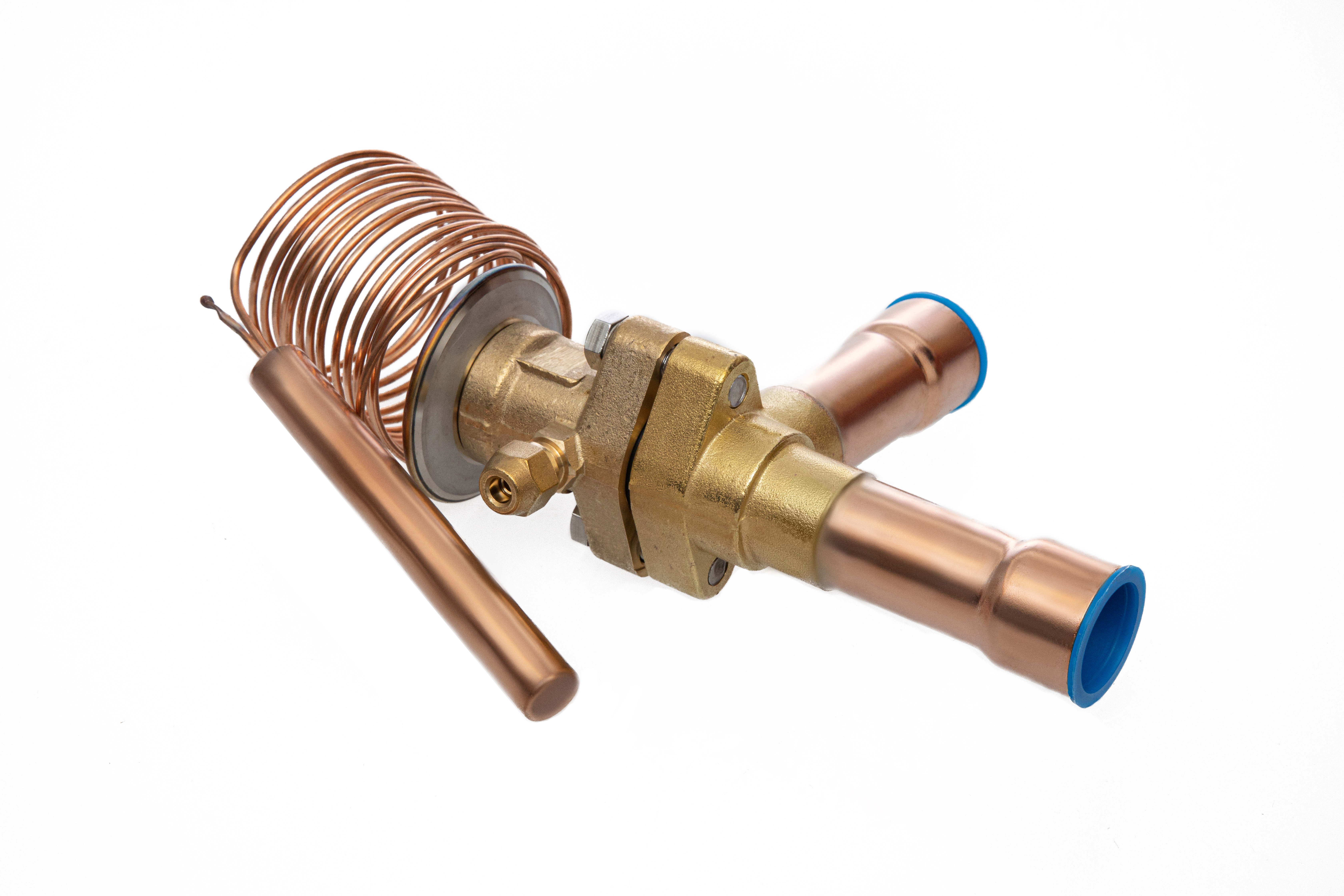 Ридан 069B3212R — Клапан терморегулирующий TE55-12.5, R134a, T кипения -40...10 ℃, угловой, присоединительные патрубки 1&quot;1/8