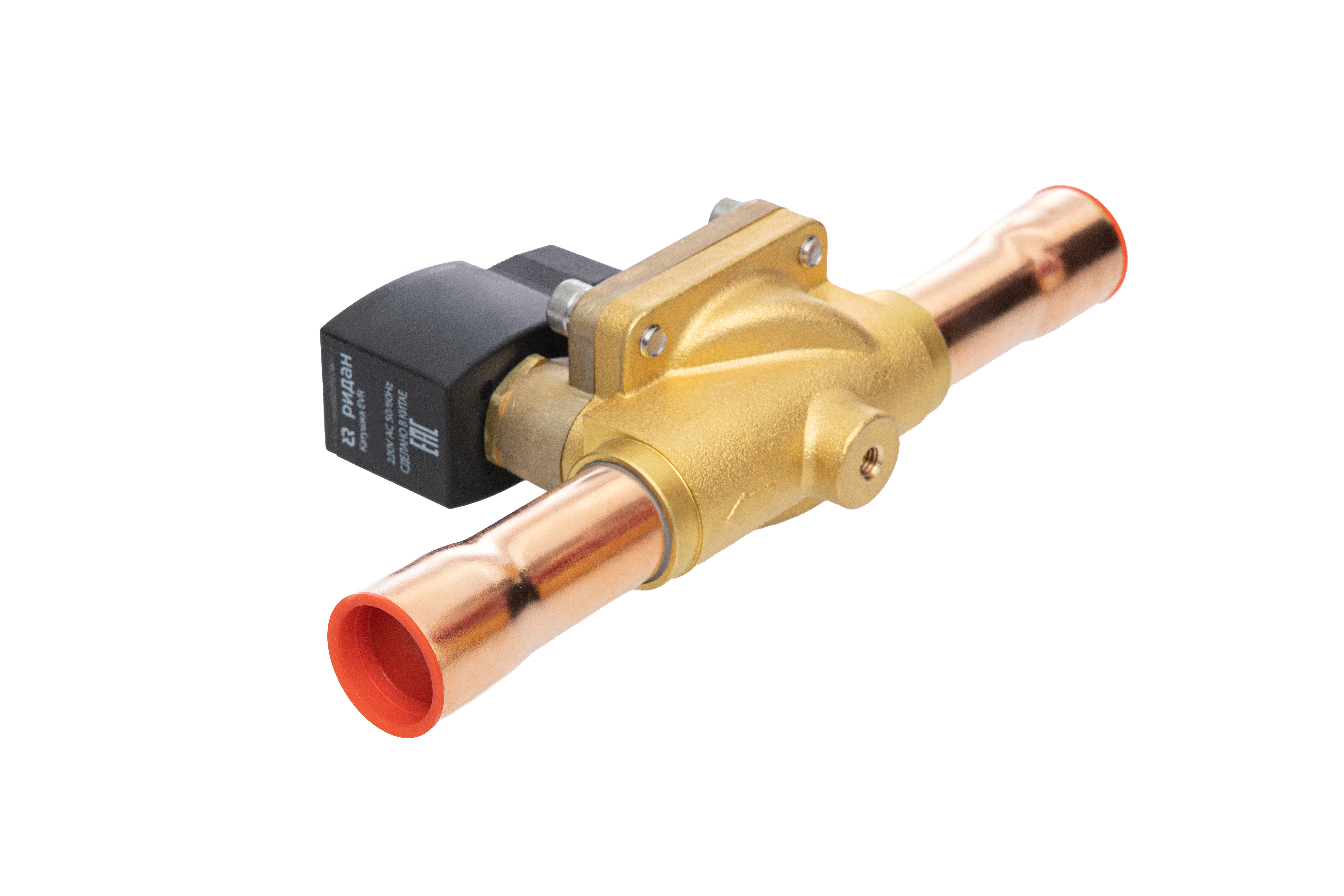 Ридан EVR 25 032L2201R — Клапан электромагнитный переменного тока НЗ, DN25, присоединительные патрубки 1&quot; 1/8, под пайку ODF