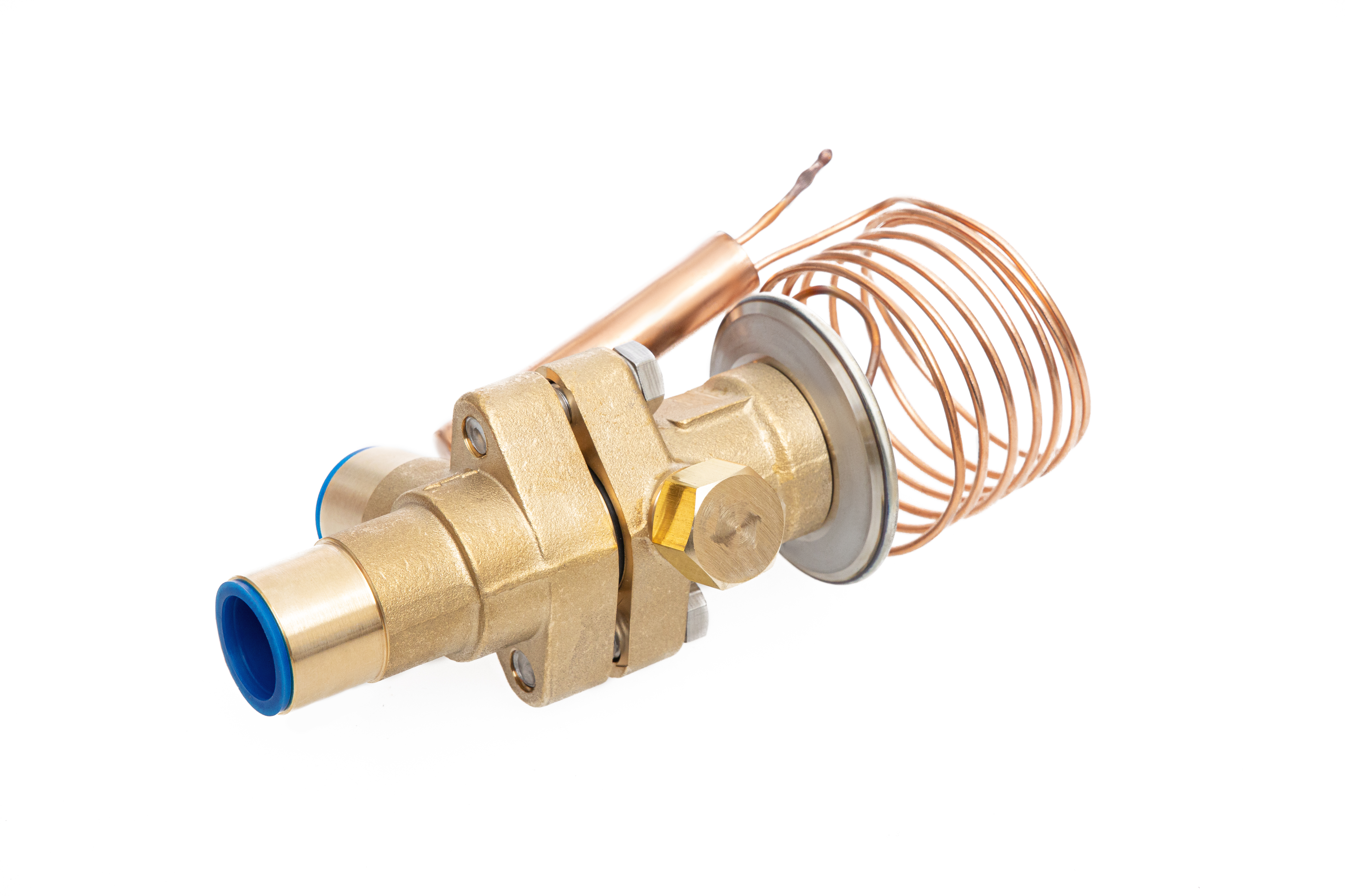 Ридан 069B4206R — Клапан терморегулирующий TE12-6, R407C, T кипения -40...10 ℃, угловой, присоединительные патрубки 7/8&quot;