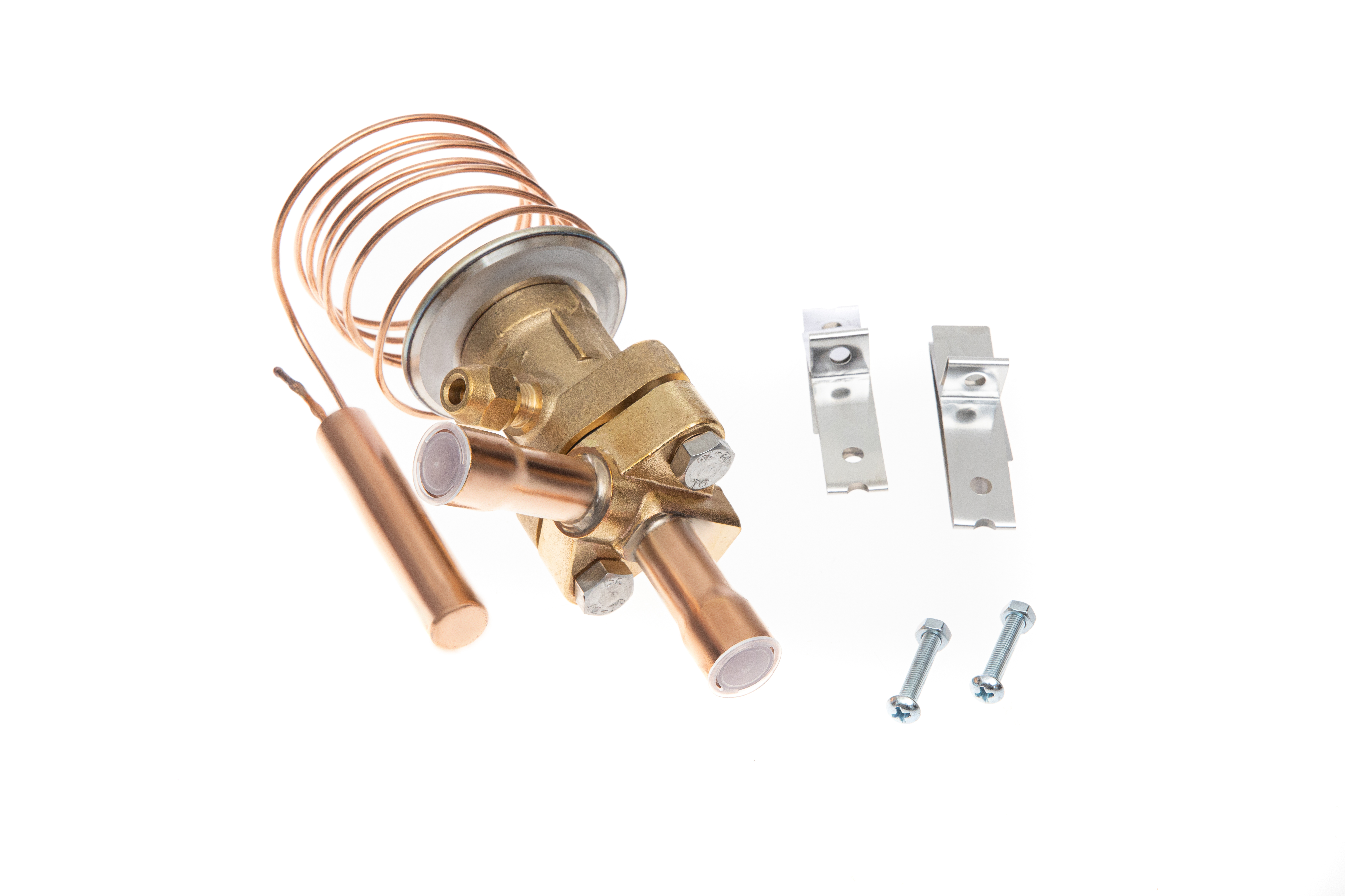 Ридан 069B3103R — Клапан терморегулирующий TE5-3, R134a, T кипения -40...10 ℃, угловой, присоединительные патрубки 5/8&quot;