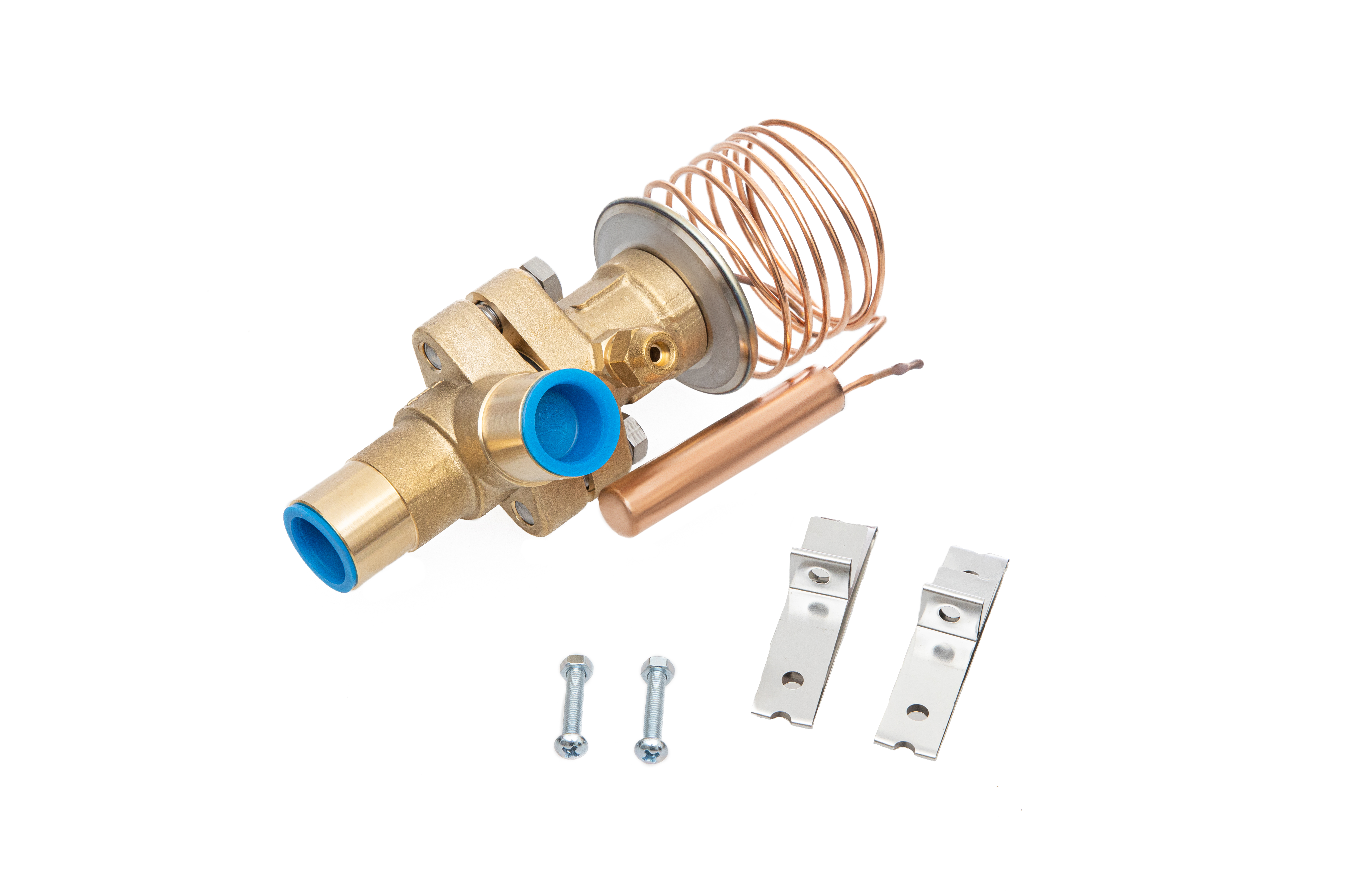 Ридан 069B2204R — Клапан терморегулирующий TE12-4.5, R22, T кипения -40...10 ℃, угловой, присоединительные патрубки 7/8&quot;