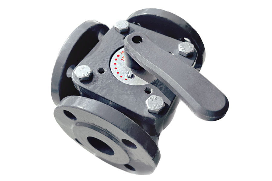 Ридан 065Z0430R — Клапан регулирующий поворотный HFE-3R DN32 Kvs 28, чугун, фланцевый, Тмакс - 110 ℃, PN6