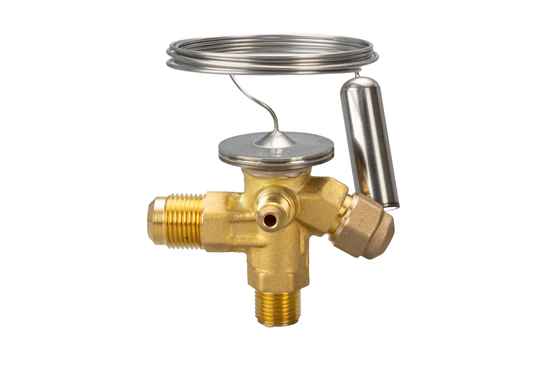 Ридан TE2 068Z4348R — Терморегулирующий клапан, R134a, под отбортовку, присоединительные патрубки 1/2", температура кипения -40…+10 °C