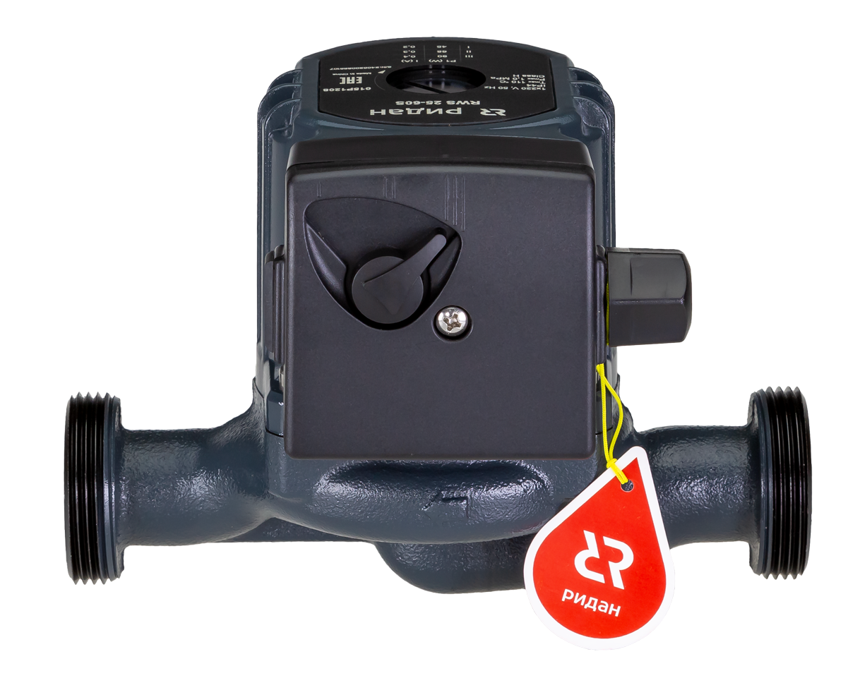 Ридан 015P1236 — Насос RWS 25-120S, DN 25, PN 10, длина 180 мм, присоединение — резьба