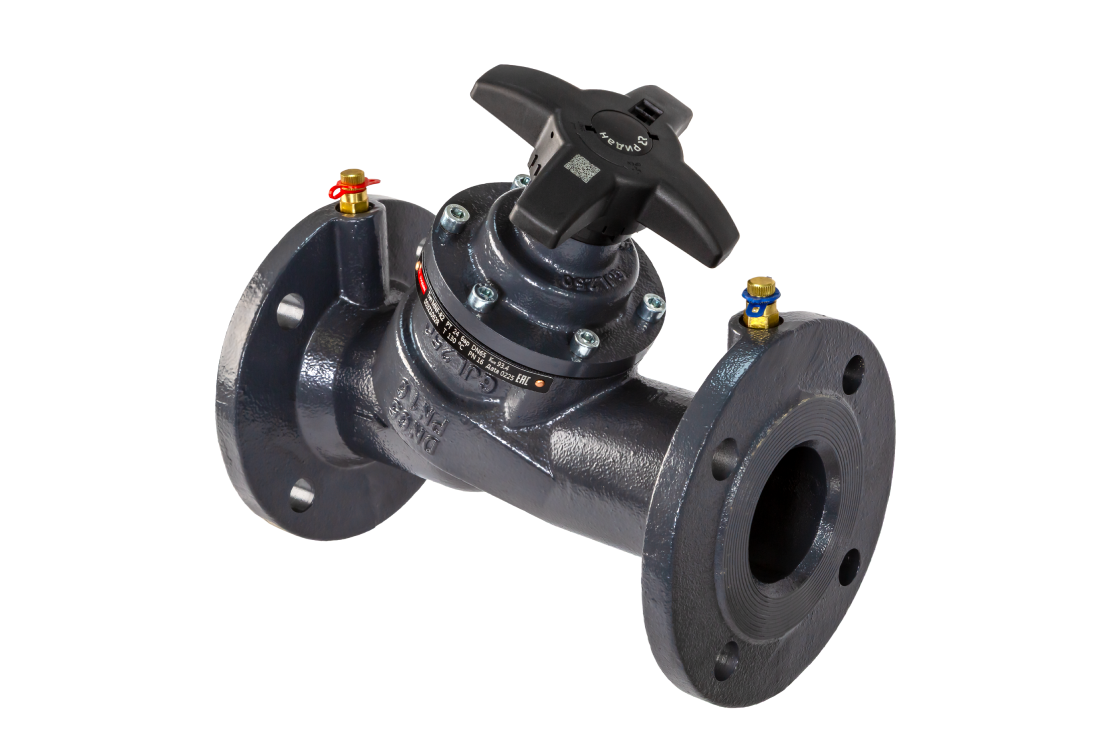 Ридан 003Z1145R — Ручной балансировочный клапан MNF-R2 DN200, фланцевый, PN25, Tmax 150 °C