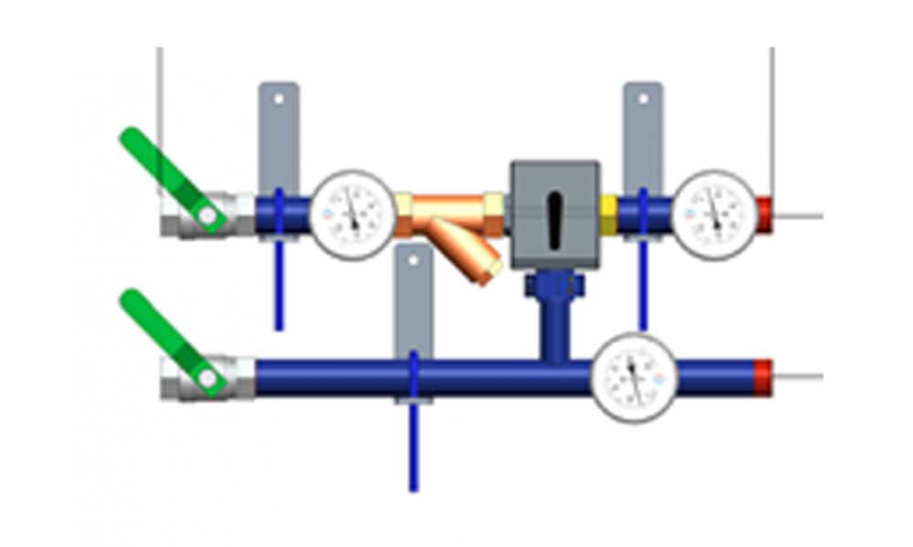 Ридан 150U3657 — Узлы холодоснабжения с термоманометрами АУУ-Х/М-50-25