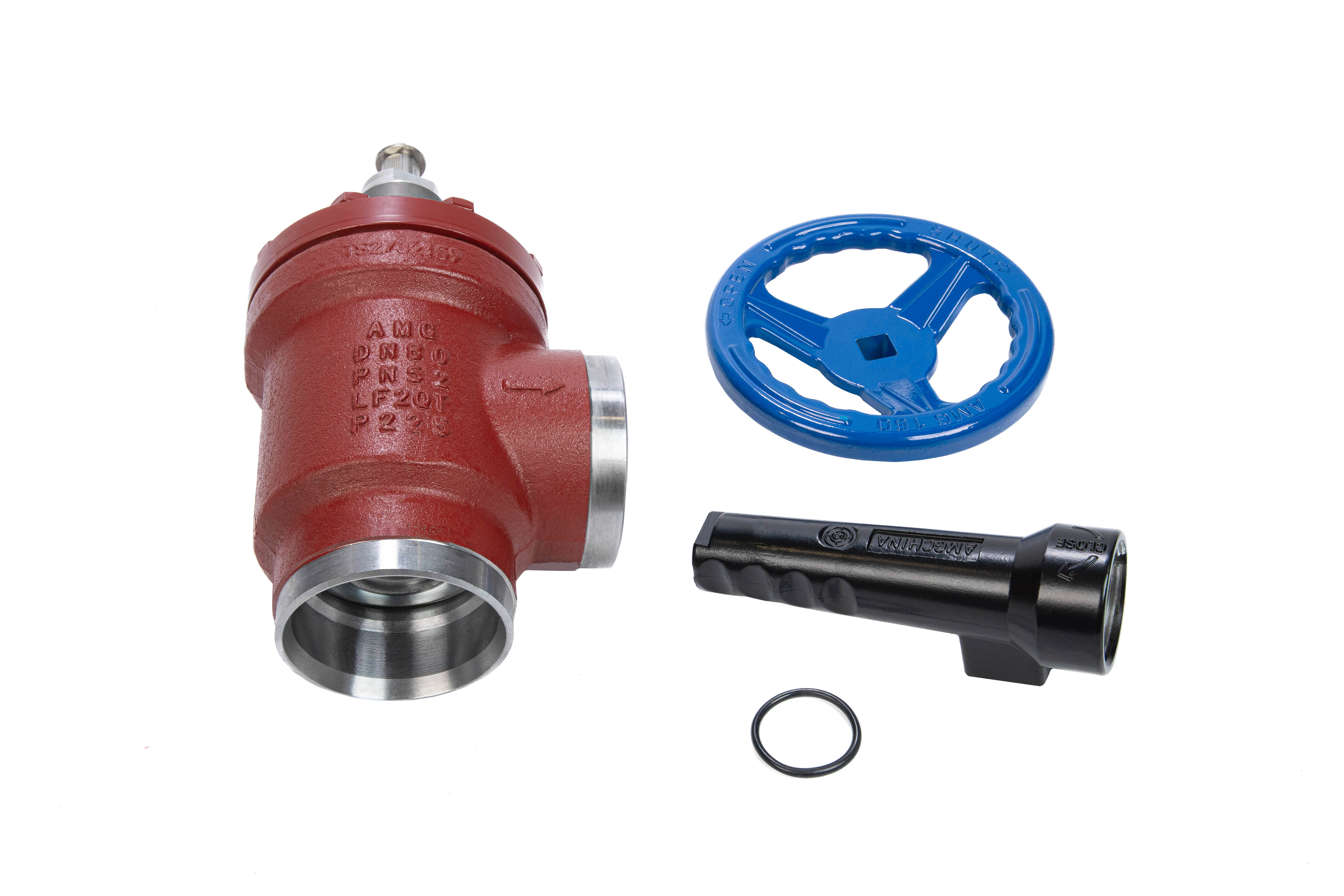 Ридан 146B2125R — Прямой запорный клапан SVA 125 G ANG PN 52