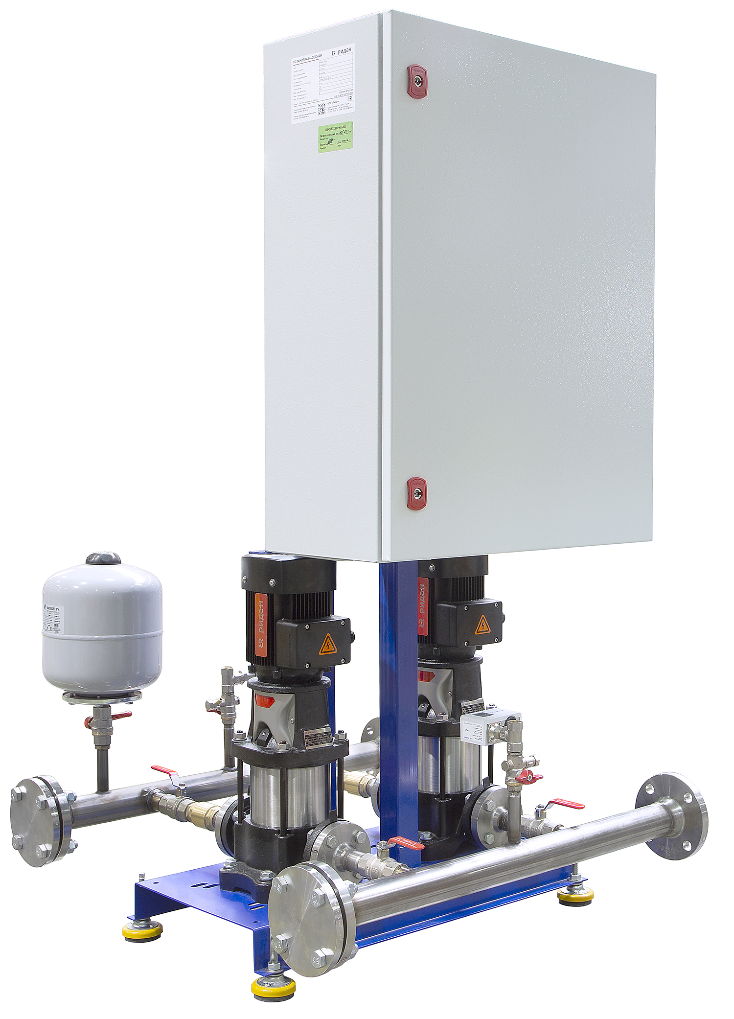 Ридан 215NS2198 — Установка (станция) насосная WaterJump-2CW-40-65-F-RMV 10-4F